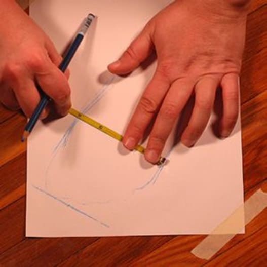 Measure the Width of Your Feet Using a Ruler